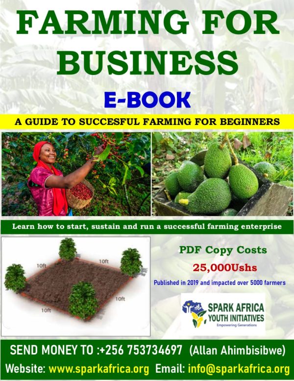Farming E- Books (Banana farming, Farming for business, Urban Farming, Making organic fertilizers etc)